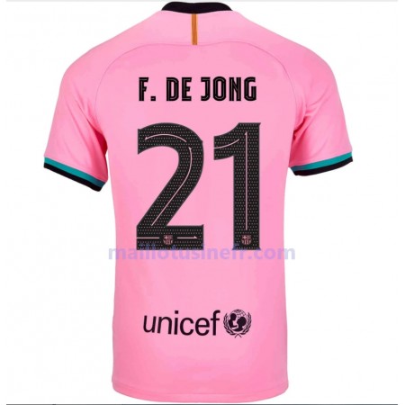 Maillot de Foot FC Barcelone Frenkie de Jong 21 Troisième 2020-21
